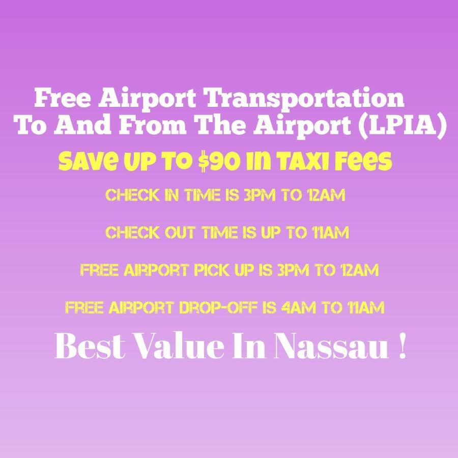 Bell At The Airport Suites Adults Only - Free Airport Transportation Nassau Esterno foto